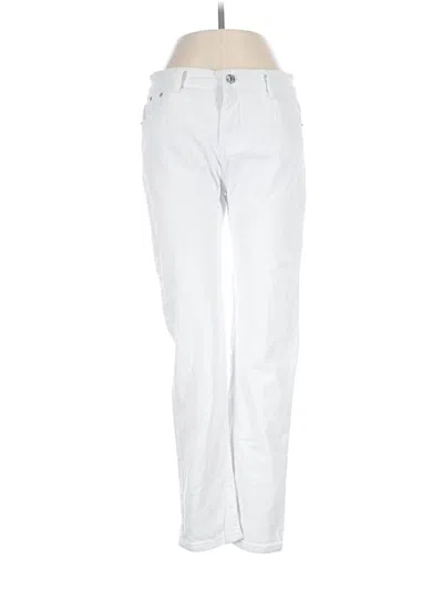 Pre-owned Jeans In White