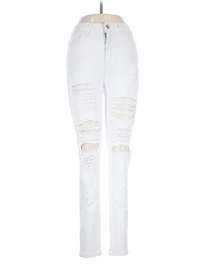 Pre-owned Jeans In White