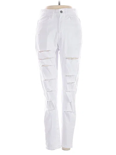 Pre-owned Jeans In White