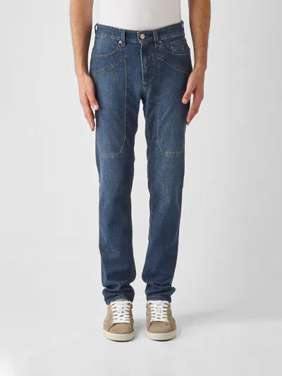 Jeckerson Jeans Men Color Blue 3