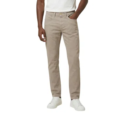 Jeckerson Beige Cotton Skinny Jeans In Brown