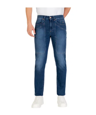 Jeckerson Belt Loop Jeans In Blue