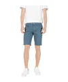 Jeckerson Belt Loop Shorts In Blue
