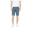 Jeckerson Belt Loop Shorts In Blue