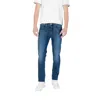 Jeckerson Blue Cotton Skinny Jean In Blue