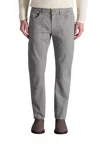 Jeckerson Casual Pants With Belt Loops In Gray