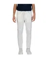 Jeckerson Casual Pants With Belt Loops In White