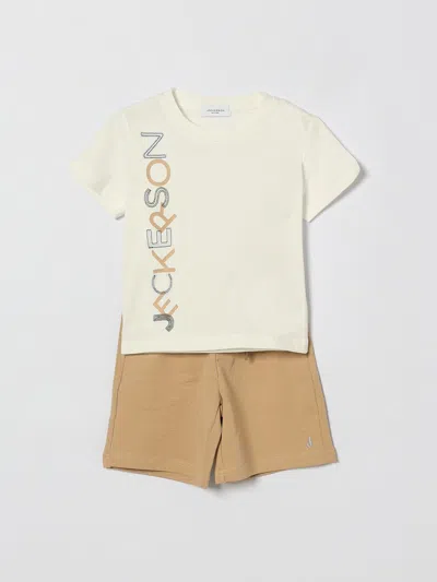 Jeckerson Clothing Set  Kids Color Milk In Brown