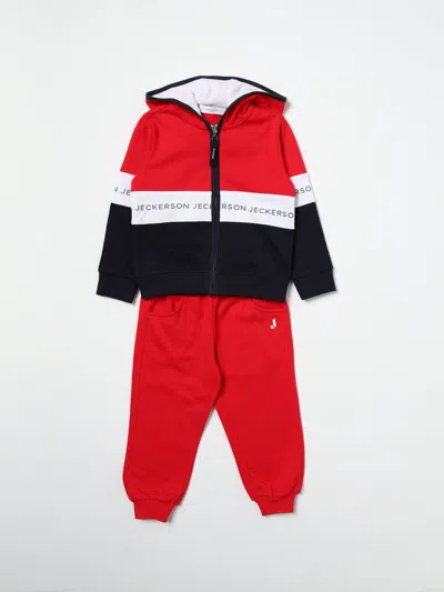 Jeckerson Clothing Set  Kids Colour Red