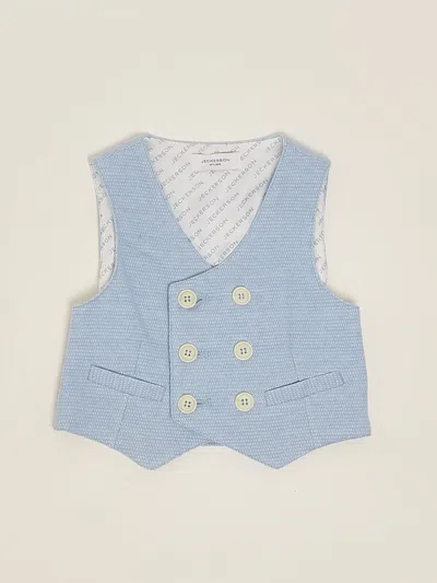 Jeckerson Kids' Gilet Vest In Blue