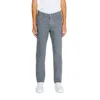Jeckerson Man Pants Light Grey Size 30 Cotton, Elastane In Gray