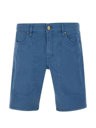 Jeckerson Jayden Chino Shorts In Blue