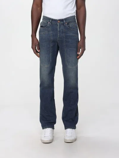 Jeckerson Jeans  Men Color Stone Washed In Blue