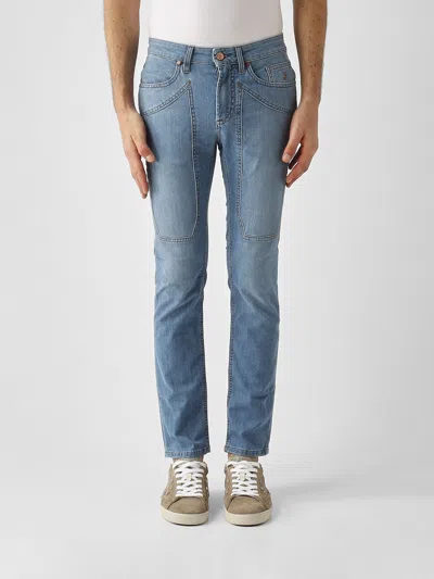 Jeckerson Jeans Men Color Blue 1