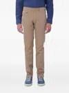 Jeckerson John Slim-fit Trousers In Brown