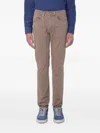 Jeckerson John Slim-fit Trousers In Neutral