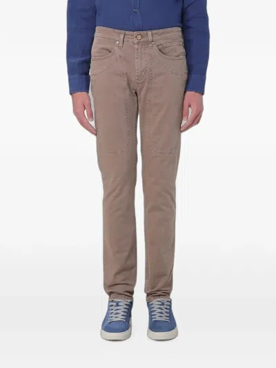 Jeckerson John Slim-fit Trousers In Neutral