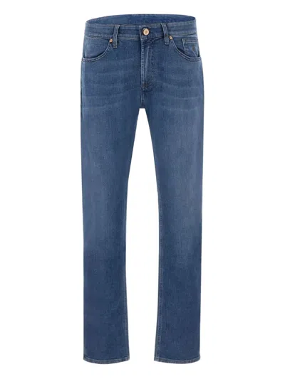 Jeckerson Jordan Five-pocket Jeans In Blue