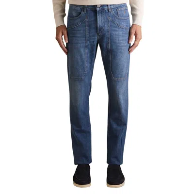 Jeckerson Light Blue Cotton Skinny Jeans