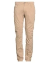 Jeckerson Man Pants Beige Size 30 Cotton, Elastane In Beige