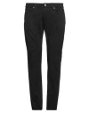 Jeckerson Man Jeans Black Size 42 Cotton, Elastane
