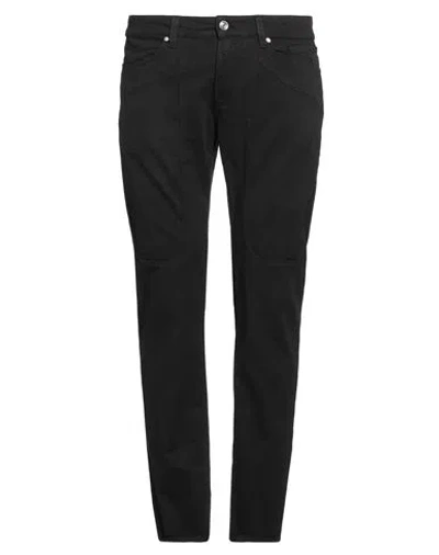 Jeckerson Man Jeans Black Size 42 Cotton, Elastane
