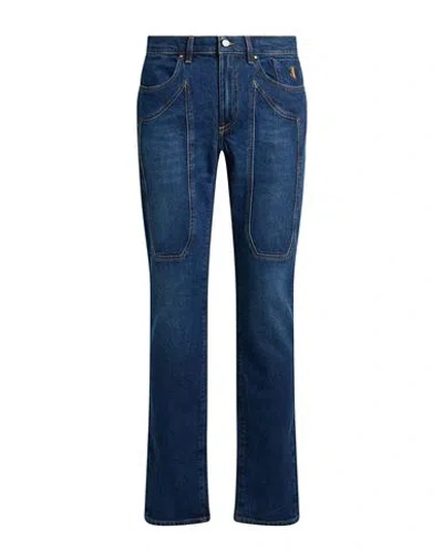 Jeckerson Man Jeans Blue Size 31 Cotton, Elastane