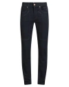 Jeckerson Man Jeans Blue Size 32 Cotton, Elastomultiester, Elastane In Blue
