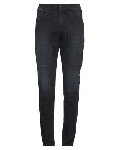 Jeckerson Man Jeans Blue Size 35 Cotton, Elastomultiester, Elastane