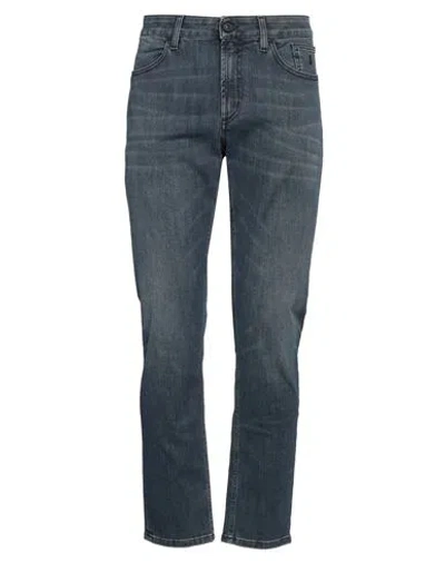 Jeckerson Man Jeans Blue Size 35 Cotton, Elastomultiester, Elastane