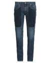Jeckerson Man Jeans Blue Size 35 Cotton, Elastomultiester, Elastane