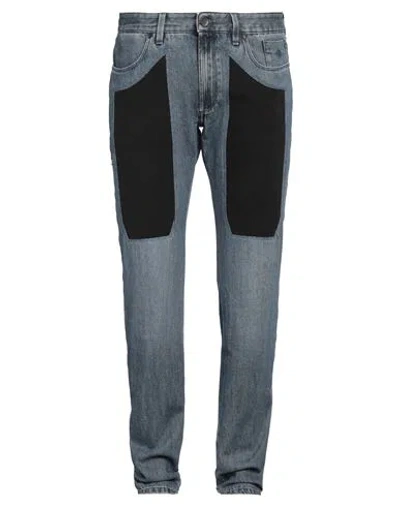 Jeckerson Man Jeans Blue Size 35 Cotton, Polyester, Polyurethane