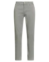 Jeckerson Man Jeans Grey Size 32 Cotton, Elastane In Gray