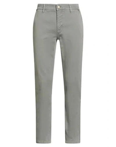 Jeckerson Man Jeans Grey Size 32 Cotton, Elastane In Gray