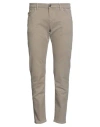 Jeckerson Man Pants Khaki Size 36 Cotton, Lyocell, Elastane In Beige