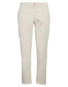 Jeckerson Man Pants Beige Size 36 Cotton, Elastane