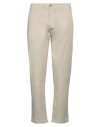Jeckerson Man Pants Beige Size 35 Cotton, Elastane