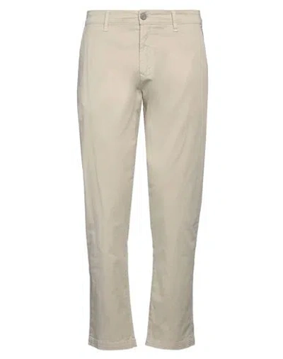 Jeckerson Man Pants Beige Size 35 Cotton, Elastane