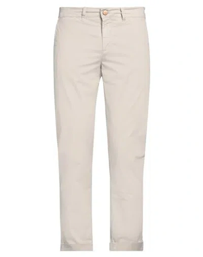 Jeckerson Man Pants Beige Size 34 Lyocell, Cotton, Elastane