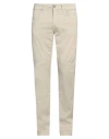 Jeckerson Man Pants Beige Size 35 Cotton, Elastane