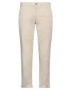 Jeckerson Man Pants Beige Size 30 Cotton, Elastane