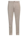 Jeckerson Man Pants Beige Size 30 Cotton, Elastane In Beige