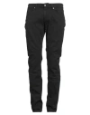 Jeckerson Man Pants Black Size 35 Cotton, Elastane