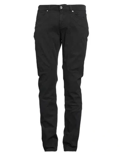 Jeckerson Man Pants Black Size 35 Cotton, Elastane