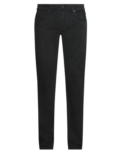 JECKERSON JECKERSON MAN PANTS BLACK SIZE 35 COTTON, ELASTANE