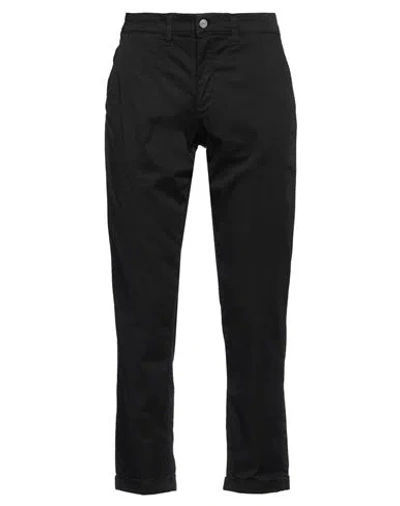 Jeckerson Man Pants Black Size 35 Cotton, Elastane