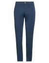 Jeckerson Man Pants Blue Size 35 Cotton, Elastane
