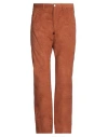 Jeckerson Man Pants Brown Size 33 Polyester, Polyurethane
