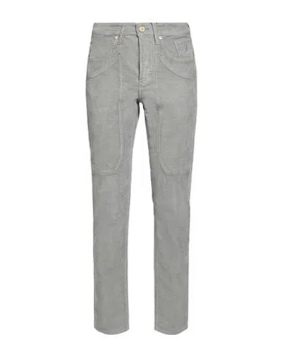 Jeckerson Man Pants Grey Size 30 Cotton, Tencel, Elastane In Gray