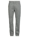 Jeckerson Man Pants Military Green Size 30 Cotton, Elastane In Green